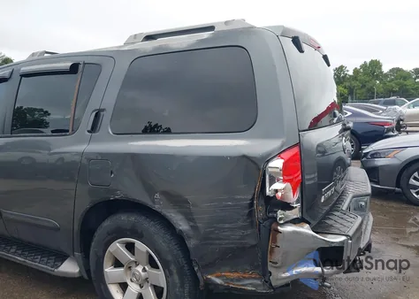2004 Nissan Pathfinder Armada Le from USA, damaged, VIN 5N1AA08B64N745833